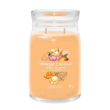 YANKEE CANDLE 1632326E MANGO ICE CREAM VELKA SVIECKA SIGNATURE 567G