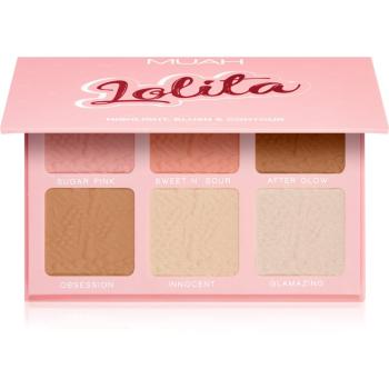 Cupio Lolita rozjasňovač, bronzer a lícenka 18 g