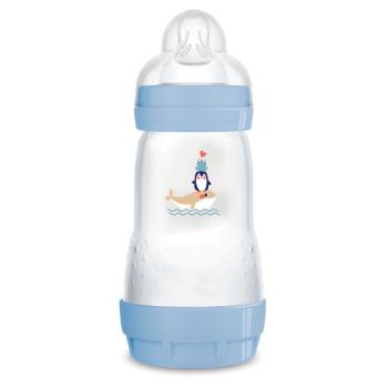 MAM Fľaša anti-colic modrá 260 ml