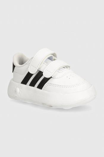 Detské tenisky adidas BREAKNET 2.0 CF biela farba, ID5276
