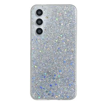 GLITTER Ochranný kryt pre Samsung Galaxy A14 5G strieborný