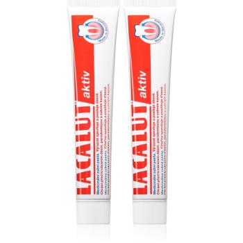 Lacalut Aktiv zubná pasta proti paradentóze 2x75 ml