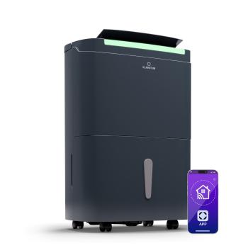 Klarstein DryFy Pro Connect Smart, Odvlhčovač vzduchu, WiFi, Kompresný, 30l/d, 25-30m²