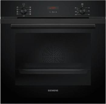 Vstavaná rúra na Siemens pečenie 60 x 60 cm Deep black inox HB234AEB3