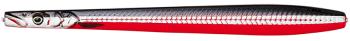 Savage gear line thru sandeel nail black red - 12 cm 26 g