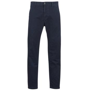 G-Star Raw  BRONSON STRAIGHT TAPERED CHINO  Nohavice Chinos/Nohavice Carrot Modrá