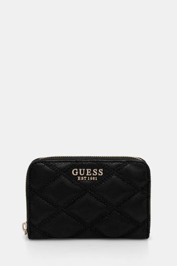 Peňaženka Guess TAMSIN dámska, čierna farba, SWQG96 32140