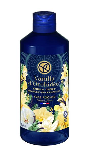 YVES ROCHER Sprchový gél Vanilka & orchidea 400 ml