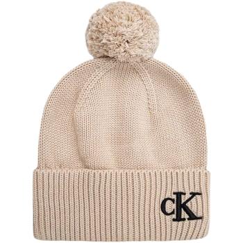 Calvin Klein Jeans  SEASONAL POM POM BEANIE K60K612653  Čiapky Béžová