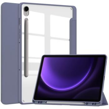 CRYSTAL Zaklápacie puzdro Samsung Galaxy Tab S9 FE / Tab S10 FE fialové