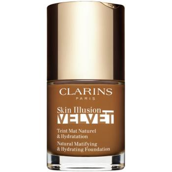 Clarins Skin Illusion Velvet tekutý mejkap s matným finišom s vyživujúcim účinkom odtieň 118.5N 30 ml