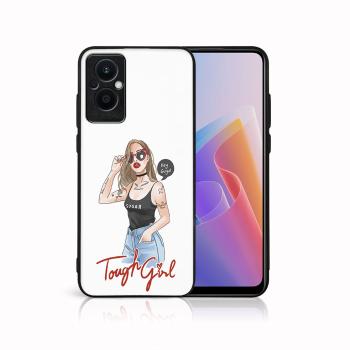 MY ART Ochranný obal Oppo Reno7 Lite 5G TOUGH GIRL (131)