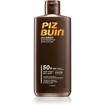 Piz Buin Allergy ochranné opaľovacie mlieko pre suchú a citlivú pokožku SPF 50+ 200 ml