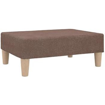 Shumee podnožka taupe 78 × 56 × 32 cm textil, 337684
