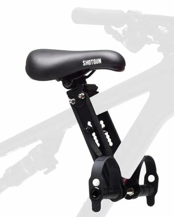 Shotgun Child Bike Seat Black Detská sedačka/ vozík