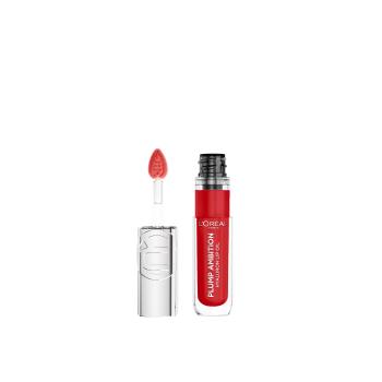 L'Oréal Paris Hydratačný lesk na pery Plump Ambition (Hyaluron Lip Oil) 5 ml 380 Rouge in Love