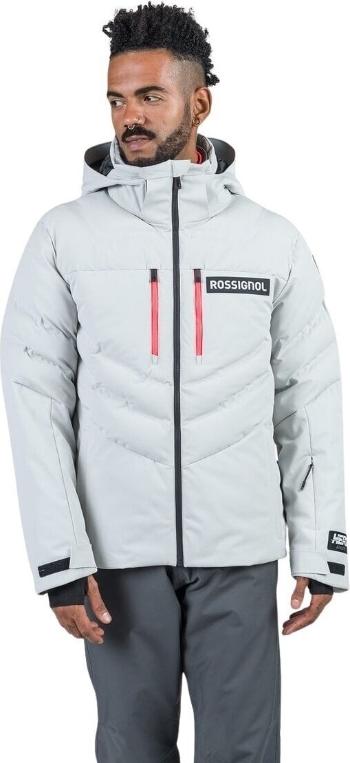 Rossignol Hero Blackside Puffy Soft Grey M Lyžiarska bunda