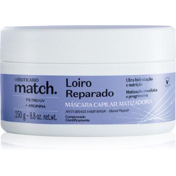 Match. Blonde Repair regeneračná maska pre blond vlasy 250 g