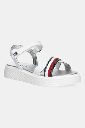 Detské sandále Tommy Hilfiger biela farba, T4A2-33799