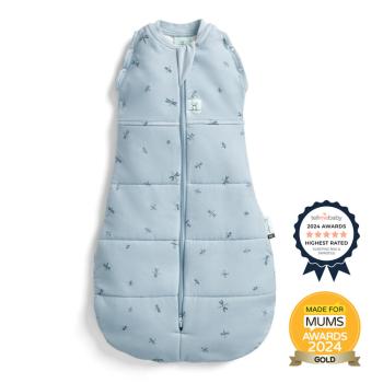 ERGOPOUCH Zavinovačka a vak na spaní 2v1 Cocoon Dragonflies 0-3 m, 3-6 kg, 2,5 tog