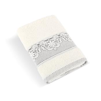 Prosop frotir Bellatex colecția Orchidea vanilie, 70 x 140 cm, bej deschis, 70 x 140 cm