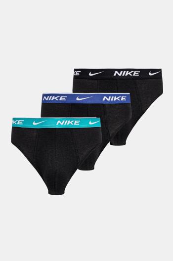 Slipy Nike 3-pak pánske, oranžová farba, 0000KE1006