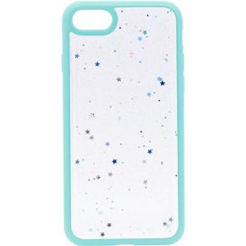 iWill Clear Glitter Star Phone Case pre iPhone 7 Blue (DIP888-17)