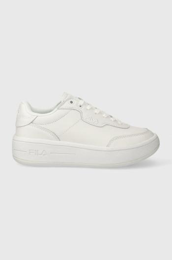 Kožené tenisky Fila PREMIUM biela farba, FFW0337
