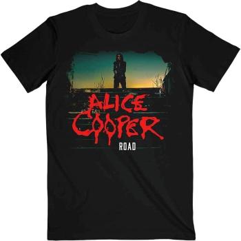 Alice Cooper Tričko Back Road Unisex Black M