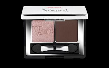 PUPA Milano Očné tiene Vamp! (Compact Duo Eyeshadow) 2,2 g 002 Pink Earth