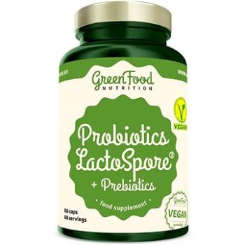 GreenFood Nutrition Probiotika LactoSpore® + Prebiotics 60 kapsúl (8594193924257)