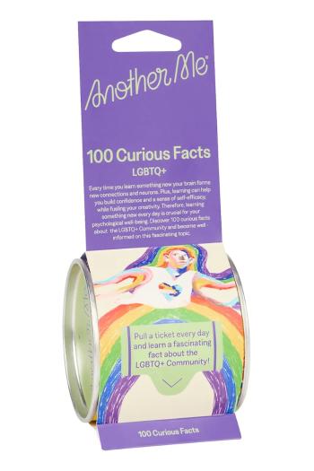 Sada kartičiek Another Me 100 Curious Facts, LGBTQ+, English viac farieb