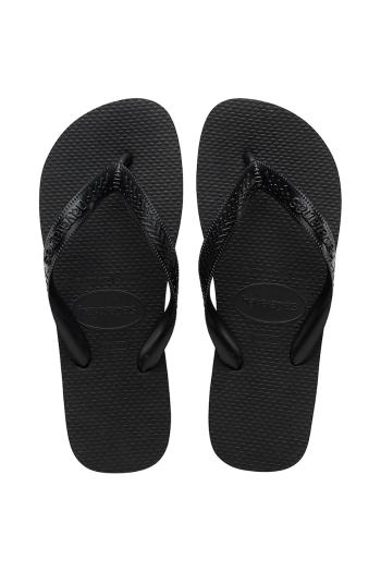Detské žabky Havaianas TOP čierna farba, 4000029