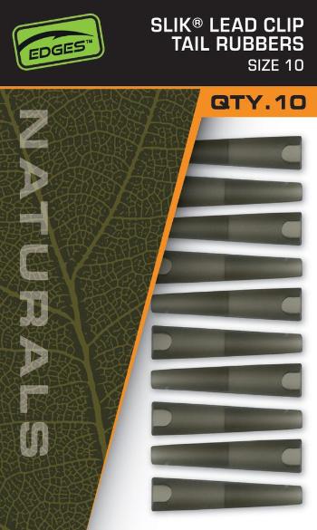 Fox Převleky Edges Naturals Slik Lead Clip Tail Rubber Size 10 10ks,Fox Převleky Edges Naturals Slik Lead Clip Tail Rubber Size 10 10ks