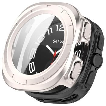 PC FULL COVER Plastový kryt so sklom pre Samsung Galaxy Watch Ultra / Watch Ultra 2025 STARLIGHT