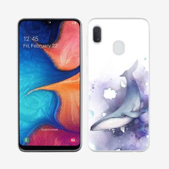 MY ART Ochranný kryt Samsung Galaxy A20e WHALE (242)