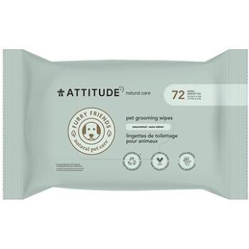 Attitude Furry Friends Prírodné vlhčené čistiace obrúsky 72 ks (626232811605)
