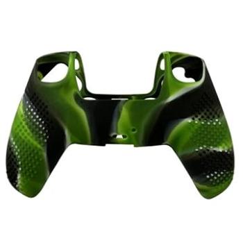 Dobe Silicon Case For PS5 Controller green (PS5 shell green black)