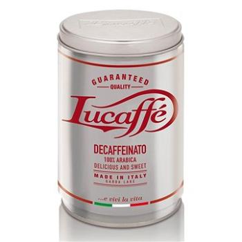 Lucaffe Decaffeinato, mletá, 250 g (Lucaffe Nizkokofeinová)