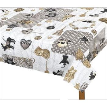 Bellatex Obrus VIANOCE – 100 × 100 cm – vianočný zvonček (3348)