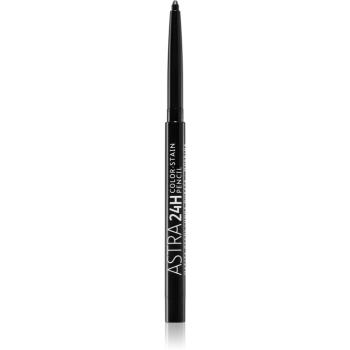 Astra Make-up 24h Color-Stain dlhotrvajúca ceruzka na oči odtieň Black 1,2 g