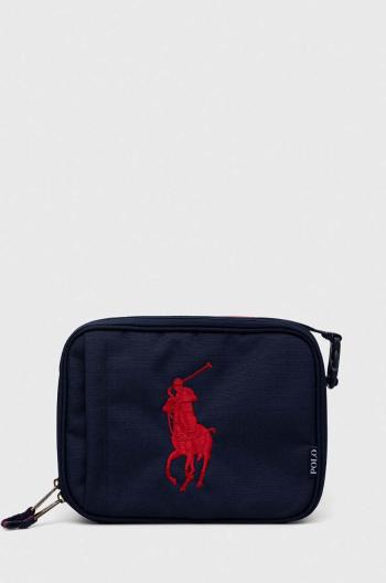 Detská taška na jedlo Polo Ralph Lauren tmavomodrá farba