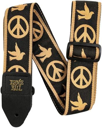 Ernie Ball Classic Jacquard Gitarový pás Peace Love Dove