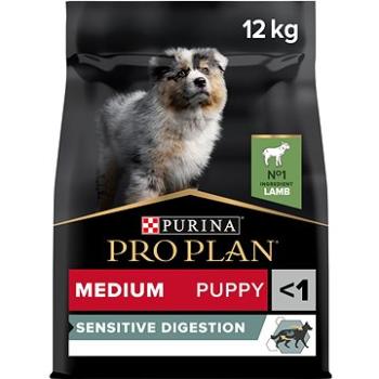 Pro Plan medium puppy sensitive digestion jahňa 12 kg (7613035214767)