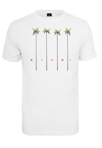 Mr. Tee Miami Palms Tee white - XXL