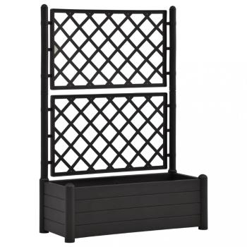 Záhradný kvetináč s treláží 100x43x142 cm PP Dekorhome