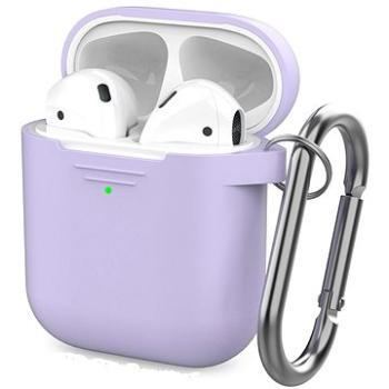 AhaStyle kryt AirPods 1 & 2 s LED indikáciou levanduľový (PT06-Lavender)