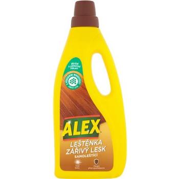 ALEX Leštenka a žiarivý lesk na drevo a laminát 750 ml (8411660520500)