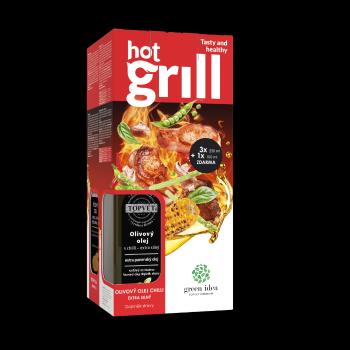 HOT GRILL - Súprava 100 % rastlinných olejov na grilovanie