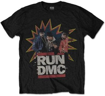 Run DMC Tričko POW! Unisex Black L